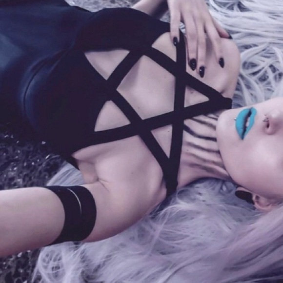 Pentagram Bodysuit - Picture 2 of 3